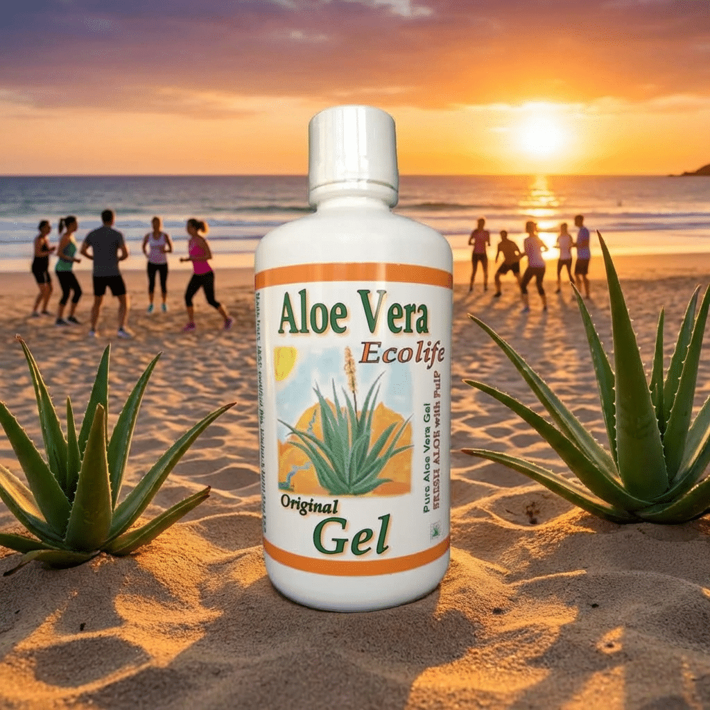 Ecolife Aloe Vera Producten - puur - bio aloë vera - huidverzorging